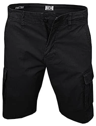 JACK & JONES Herren Cargo Shorts Schwarz