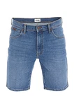 Wrangler Herren Jeans Short Texas Regular Fit Vintage Worn (W11CKN95Z)
