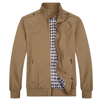 YOUTHUP Herren Jacke Regular Fit Sommer Übergangsjacke Leichtgewicht Freizeitjacke Bomber Sportjacke YOUTHUP Herren Jacke Regular Fit Sommer Übergangsjacke Leichtgewicht Freizeitjacke Bomber Sportjacke