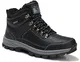 ARRIGO BELLO Winterschuhe Herren Winterstiefel Schneestiefel Warm Gefütterte Stiefelette Arbeitsschuhe Arbeitsstiefel Wandern Arbeiten 41-46 (W Schwarz, Größe 43)