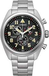 CITIZEN Promaster Marine Eco-Drive Herren Uhr mit Titan Armband Schwarz
