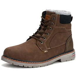 Mishansha Winterschuhe Herren Winterstiefel Wasserdicht Klassische Stiefel Männer Gefüttert Schneestiefel Warme Winter Boots