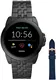 Fossil Herren Touchscreen Smartwatch 5E. Generation mit Lautsprecher, Herzfrequenz, NFC und Smartphone Benachrichtigungen + Watch Strap S181370