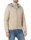Blend 20712462 BHRomsey Hood Herren Steppjacke Übergangsjacke Jacke leicht gepaddete Jacke mit Kapuze Regular Fit, Größe:L, Farbe:Crockery (161104)