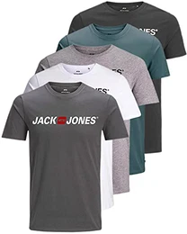 Herren 5er-Pack T-Shirts aus Baumwolle in vielen Farben und Styles (Slim Fit Mix 12, M)
