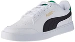 Puma Unisex Shuffle Sneaker Weiß/Schwarz/Gold/Grün Puma Unisex Shuffle Sneaker Weiß/Schwarz/Gold/Grün