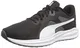PUMA Unisex Twitch Runner Laufschuh, Black-Asphalt, 43 EU