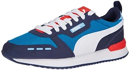 Unisex R78 Sneakers, Blau (Mykonos Blue White/Peacoat/High Risk Red), 43 EU