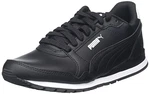 PUMA Unisex St Runner V3 L Sneaker Schwarz/Weiß