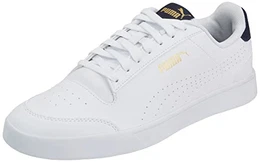 Unisex Shuffle Perf Niedrige Turnschuhe, Weiß White Team Gold/Peacoat, 41 EU