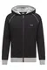 BOSS Herren Mix&Match Jacket H Jacke mit Kapuze aus Stretch-Baumwolle mit Paspeln und Logo