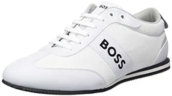 BOSS Herren Schuhe Schnürschuhe Sneaker Rusham Lowp Weiß