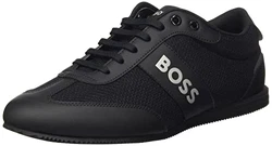 BOSS Herren Schuhe Schnürschuhe Sneaker Rusham Lowp Schwarz