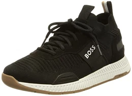 Herren Titanium Runn Sock-Sneakers mit Repreve®-Strick Dunkelgrau 41 Größe 41