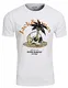 JACK & JONES Herren JORSKULLSUMMER Tee SS Crew Neck, White, M JACK & JONES Herren JORSKULLSUMMER Tee SS Crew Neck, White, M