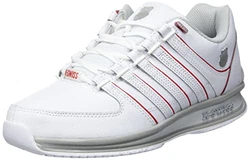 K-Swiss Herren Rinzler Sneaker White/GRAYVIOLET/RED