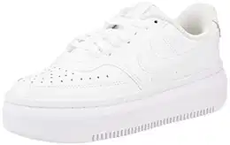 Damen Court Vision Alta Wanderschuh, White/White-White, 40 EU