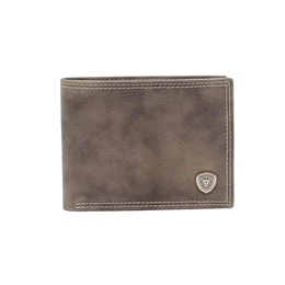 Shield Concho Herren Geldbörse, Grau