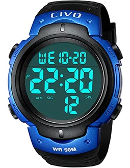 CIVO Herren Sport Outdoor Digital Armbanduhr