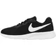Nike Herren Tanjun Sneaker, Black White Barely Volt Black, 41 EU