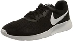 Nike Herren Tanjun Laufschuhe Schwarz/Weiß/Barely Volt (Dj6258 003)