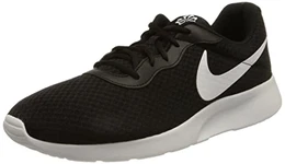 Herren Tanjun Sneaker, Black White Barely Volt Black, 44 EU