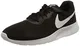 Nike Herren Tanjun Sneaker, Black White Barely Volt Black, 44 EU