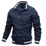 AIEOE Bomberjacke Herren Leichtes College Jacke Windbreaker Sportjacke 