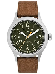 Expedition Scout 40mm Herren-Armbanduhr mit Lederband TW4B23000