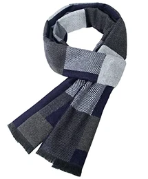 Schal Herren Warm schal herren winter Klassisch Modern Elegant Herrenschal Plaid Winter Lange Schals