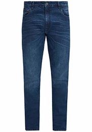 SDFinlay Herren Jeans Hose Denim mit Stretch Regular Fit, Größe:33/30, Farbe:Middle Blue Denim (700029)