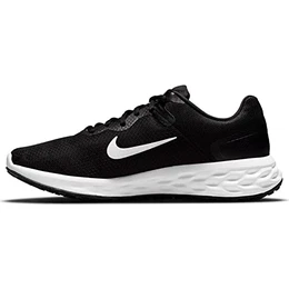 Herren Revolution 6 Laufschuh, Black/White-Iron Grey, 45 EU