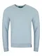riverso Herren Pullover RIVPhillip Sweatshirt Basic Rundhals Sweater Pulli Langarm Regular Fit Einfarbig Blau M, Größe:M, Farbe:Light Blue (19200)