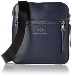 Herren Essential, Dino, Flat Crossbody, BLU