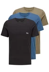 BOSS Hugo Herren T-Shirts Business Shirts Crew Neck (50325887) Schwarz