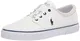 Polo Ralph Lauren Herren Faxon X Sneaker, White Newport Navy Pp, 43.5 EU