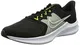 Nike Herren Downshifter 11 Laufschuh, Black/Photon Dust-Volt-White, 43 EU