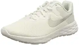 Damen Revolution 6 Nn Laufschuh, White Metallic Silver Pure Platinum, 41 EU