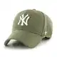 '47 MLB New York Yankees MVP Unisex-Baseballkappe, Verstellbar, Hochwertiges Design und Verarbeitung, White Logo, Green