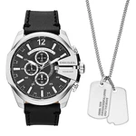 Diesel Herrenuhr Mega Chief Chronograph silber (DZ4559)