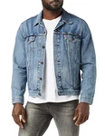 Levi's Herren The Trucker Jacket Jeansjacke enzian/Skyline