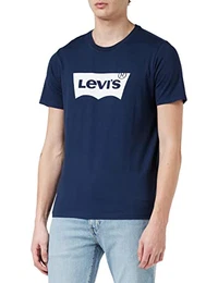 Herren Housemark Graphic Tee T-Shirt, BW Logo Dress Blues, M