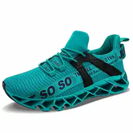 Herren Laufschuhe Turnschuhe Sportschuhe Sneaker Running Tennis Schuhe Atmungsaktiv Leichtgewichts Freizeitschuhe 3 Blau,43 EU/265 CN