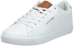 Herren Jfwboss Pu Sneaker, White, 43 EU