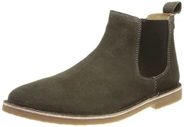 Herren JFWBRAVO Suede Boot Chelsea-Stiefel, Pirate Black, 43 EU