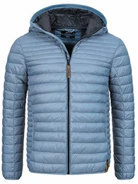 Herren Bowers Steppjacke in Daunenjacken-Optik Winterjacke Übergangsjacke China Blue M