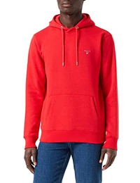 Herren ORIGINAL Sweat Hoodie Kapuzenpullover, Bright RED, M