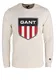 GANT Herren D1 Retro Shield C-Neck Sweat Sweatshirt, Eggshell, M
