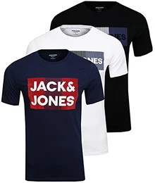 Herren Harry Logo Tee 3er Tee SS Crew Neck, 3PK HL 1, M