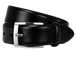 LLOYD-Herren-Ledergürtel 35 mm Dorn-Schließe 05-Schwarz BW-90